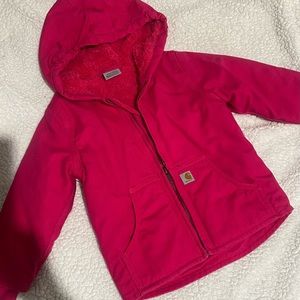 Carhartt toddler Jacket HOT PINK 3T